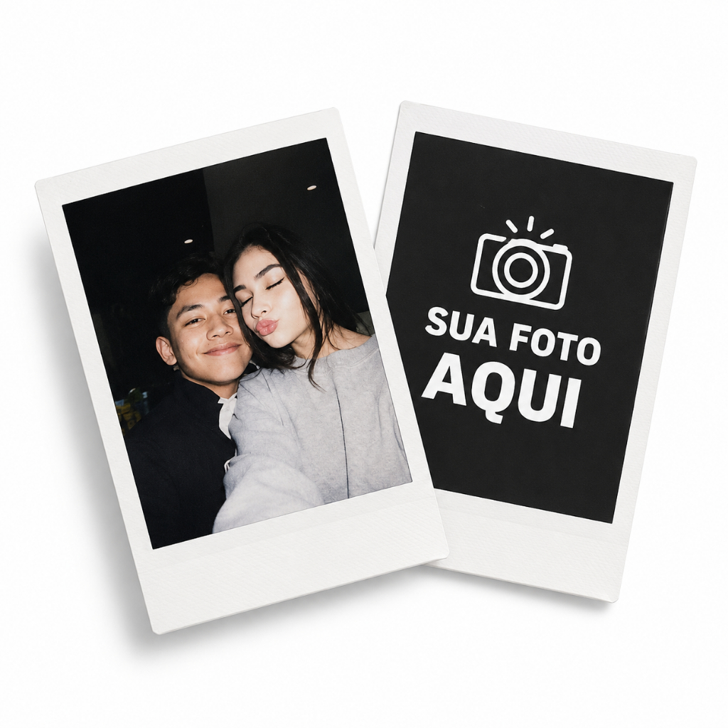 Mini Foto Personalizada Revelação Estilo Polaroid Sua Imagem Impressa Presente Criativo Decoração Quarto Lembrança