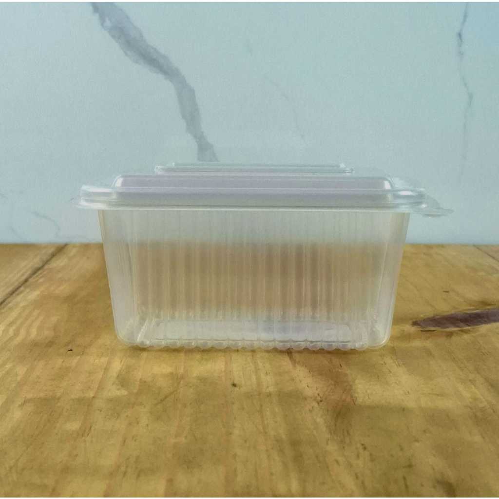 Pote Retangular 500ml Delivery BPA Free c/Tampa Articulada Rioplastic Linha Freezer e Microondas