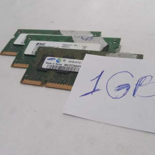 Memoria Ram  Notebook 1.Gb ddr2 kit contem 2 pçs oK
