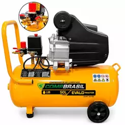 Compressor Port. Lub 8,6 PES 2,0HP 50L EVALD TRACTOR COMPBRASIL