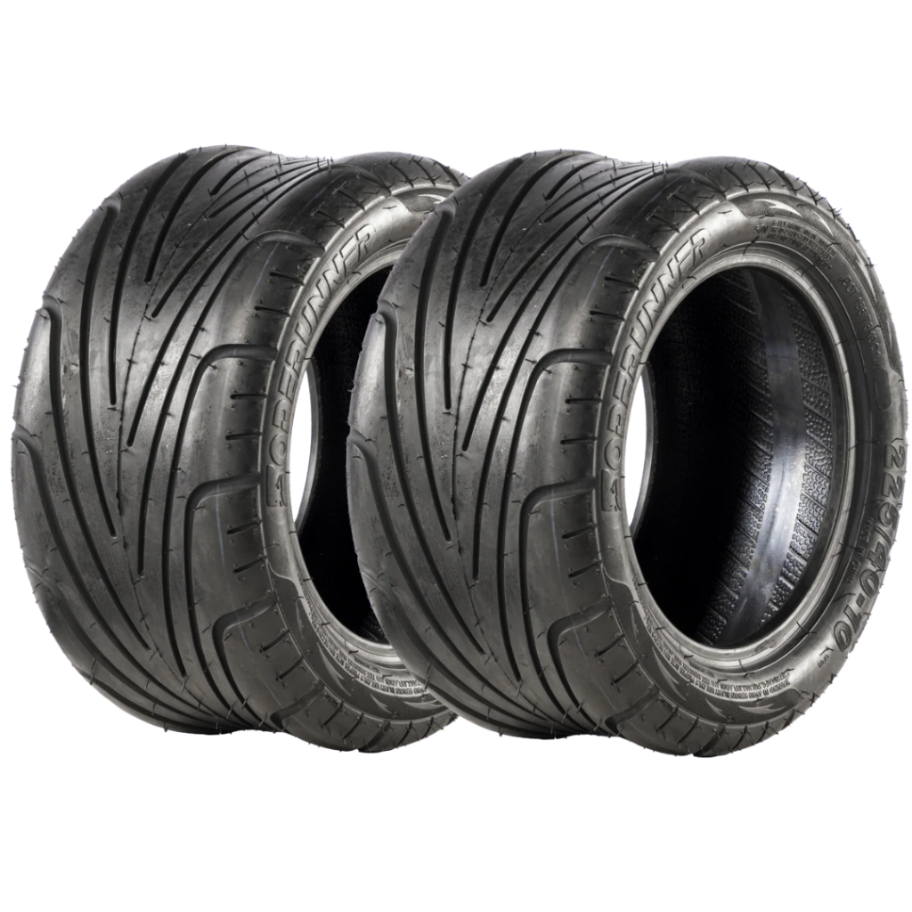 Kit 2 Pneus 225/40-10 Forerunner GF09 6PR TL Citycoco X11 X12 Panda Chopper Scooter Elétrica Aro 10 Sem Câmara