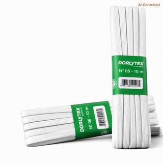 Elastico Dorlytex Branco Escolha o seu - Peça 10 metros