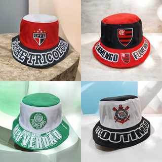 Chapéu Bucket Hat de Time de Futebol Bucket Adulto Masculino Feminino