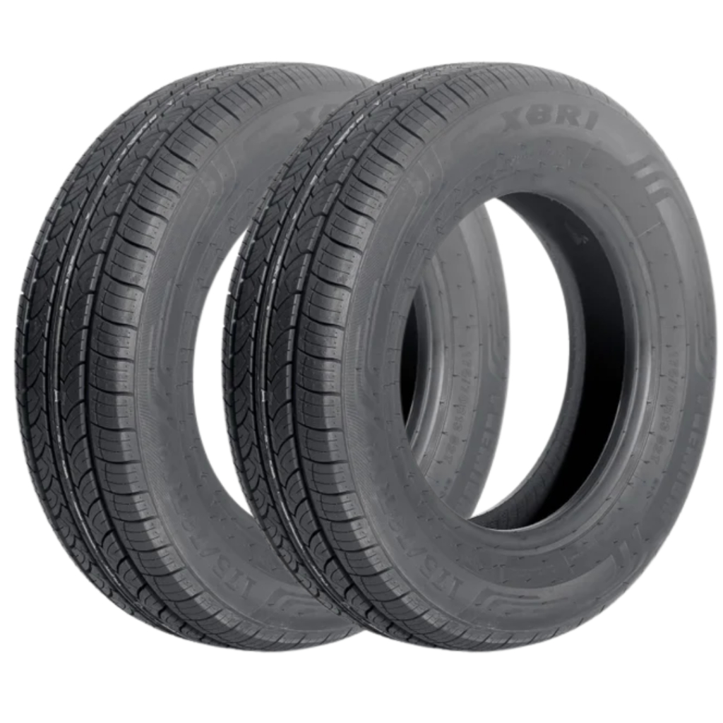 Kit 2 Pneus 175/70 R13 XBRI Fastway F8 82H Novos Aro 13