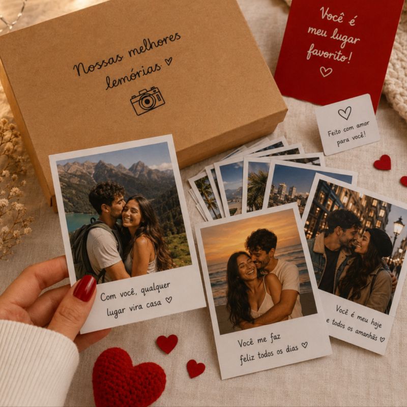Kit Mini Fotos Personalizadas - Envio 24 Horas 4K Alta Qualidade Não Desbota Fotografia Premium Retrato