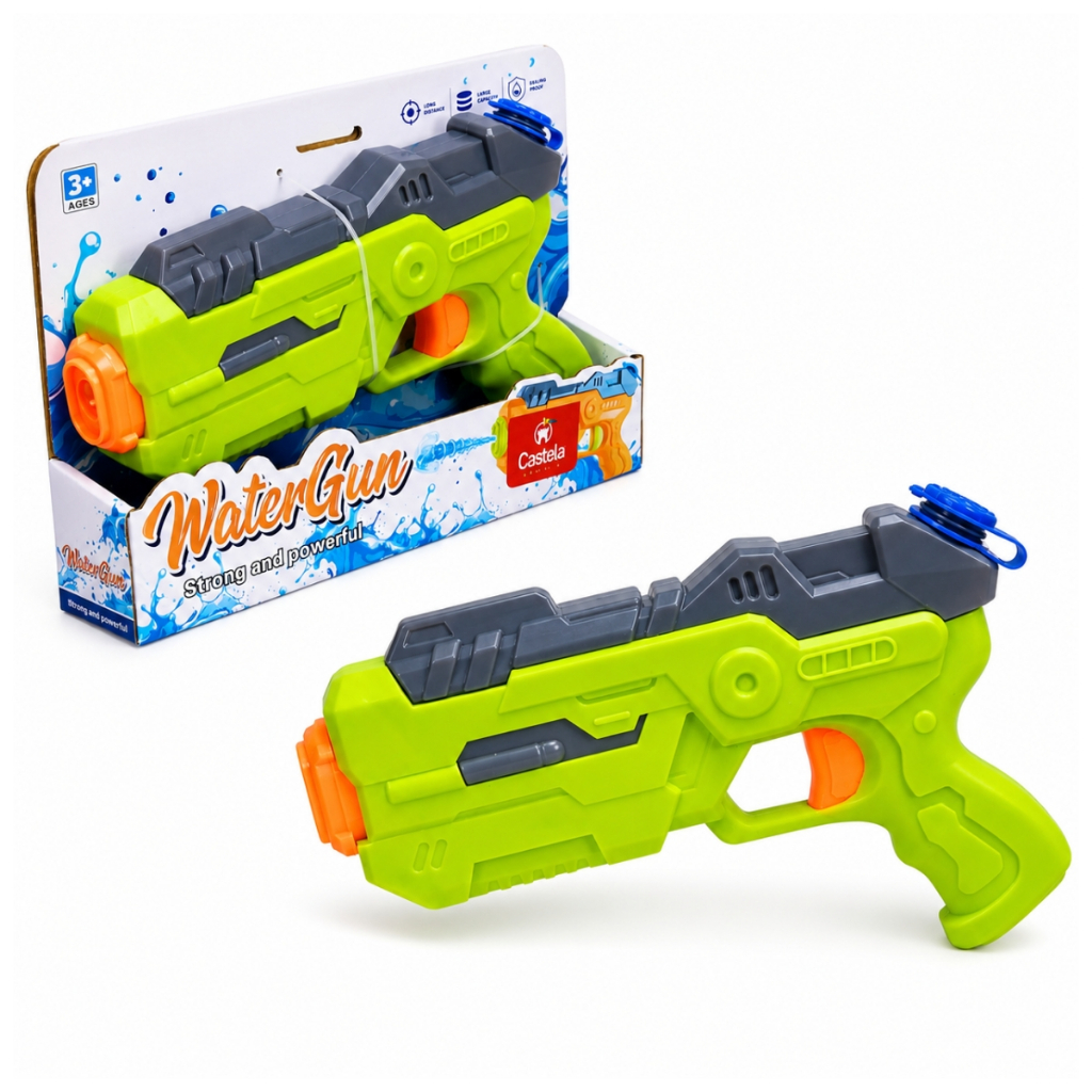 Brinquedo Pistola Lança Água Manual Sortido 0729 - Castela
