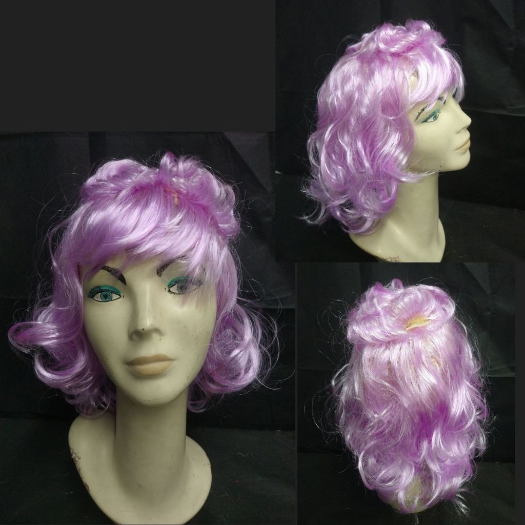 Peruca Maluca  Para Carnaval/Cosplay/Halloween Ref:AH-042