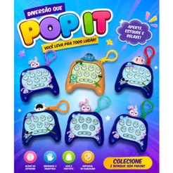 Brinquedo Pop It Game Eletrônico Infantil com Som e Luzes Jogo de Memória Antiestresse