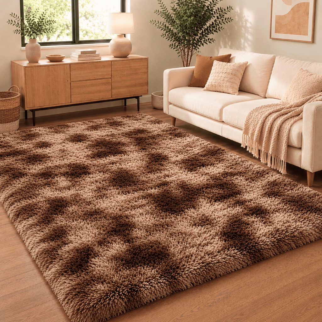 Tapete Felpudo 2,00x1,50m Peludo Quarto e Sala De Luxo Varias Cores