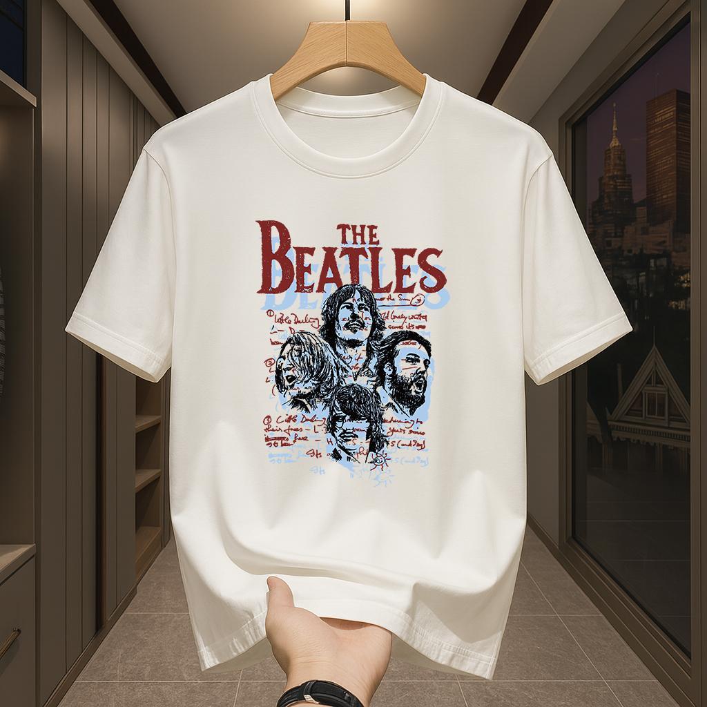 Camiseta Com Estampa Streetwear Oversized 100% Algodão Respirável Unissex C1000