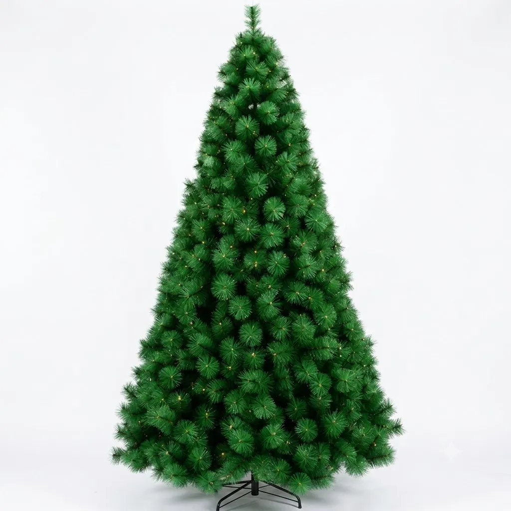 Árvore De Natal Pinheiro Modelo Luxo Verde 1,20m 170 Galhos A0212E - Chibrali