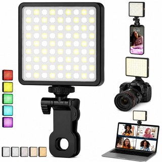 Led Luz RGB Preenchimento para Selfie Live Mobile Iluminação Profissional Fotografia camera portatil
