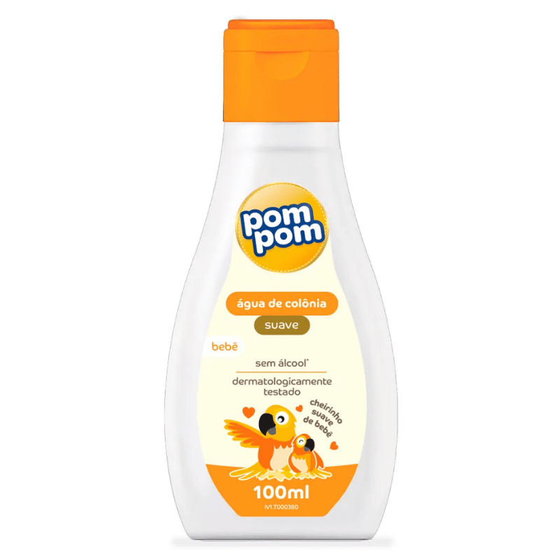 Àgua de Colônia Pom Pom Suave Bebê 100ml