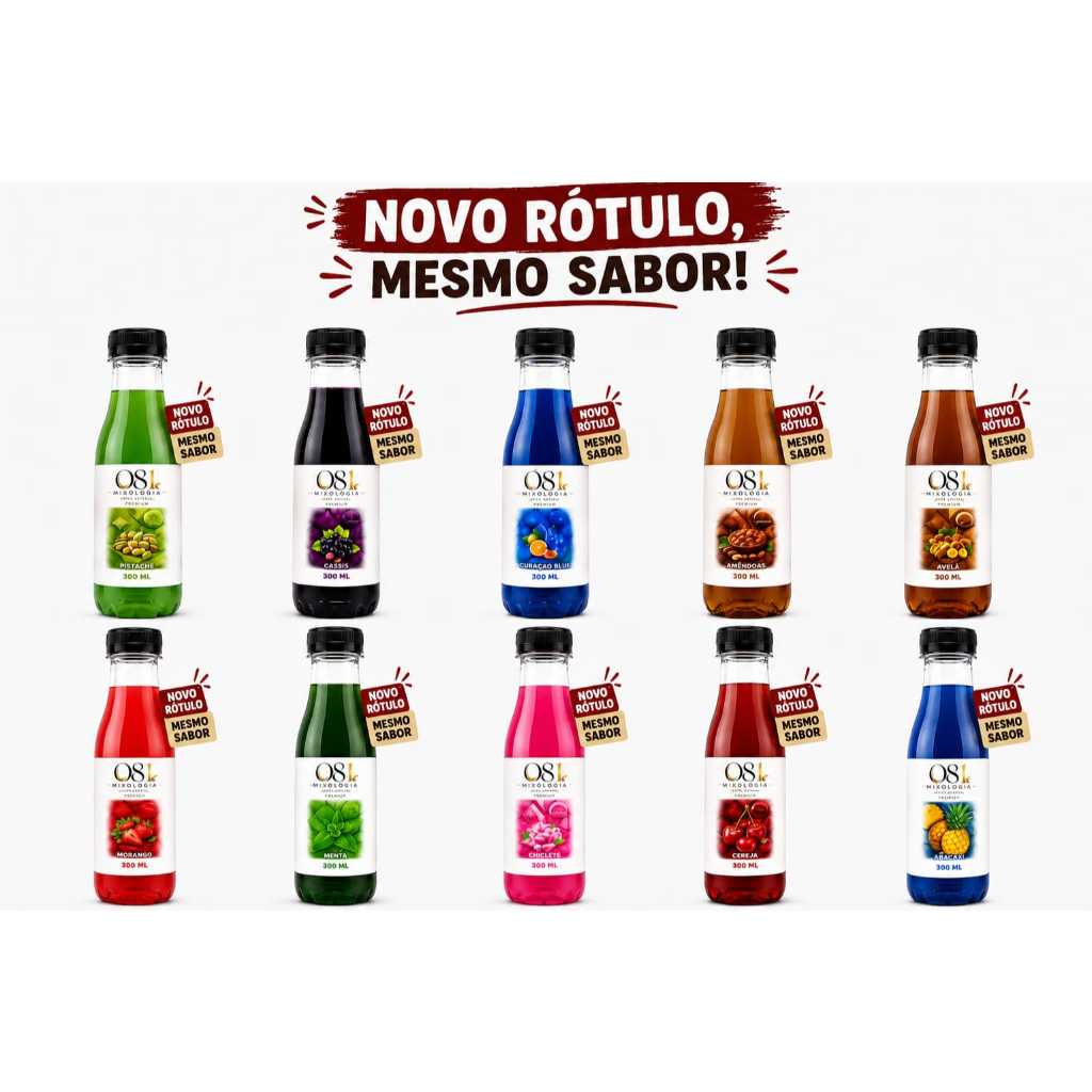 XAROPE PARA DRINKS E SODA ITALIANA