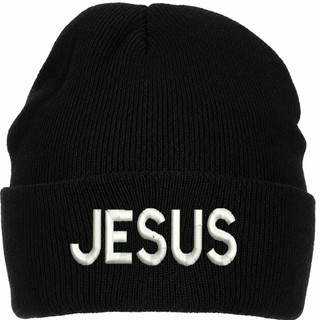 Touca Gorro Jesus Bordado Unissex Frio Inverno
