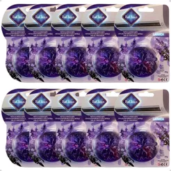 Kit 10 Pastilhas Aromatizantes BaClean Ar Condicionado Lavanda