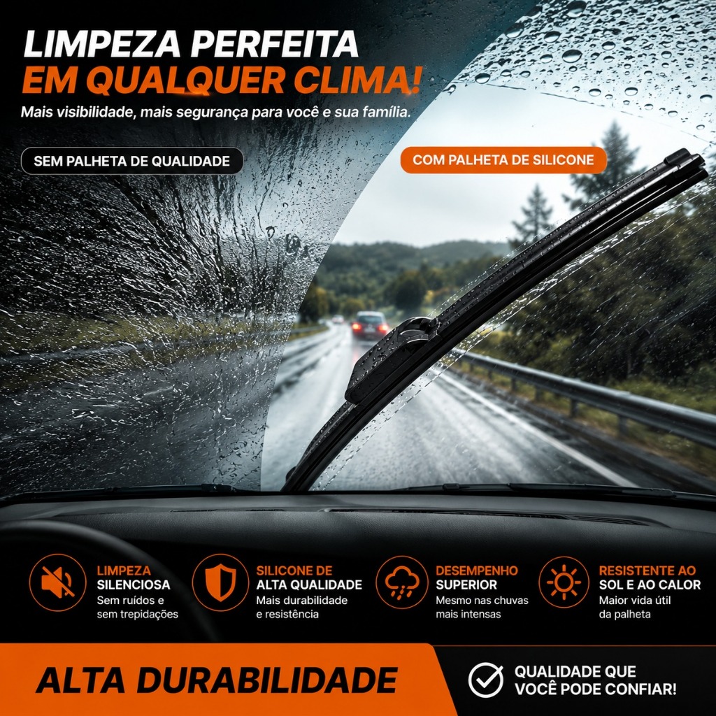 Par de Palheta Limpador Parabrisa Ka Ford 1997 1998 1999 2000 2001 · foto 2