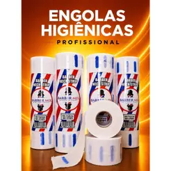 Gola higiênica | 4 Pacotes C/ 20 Rolos | 2000 Unidades