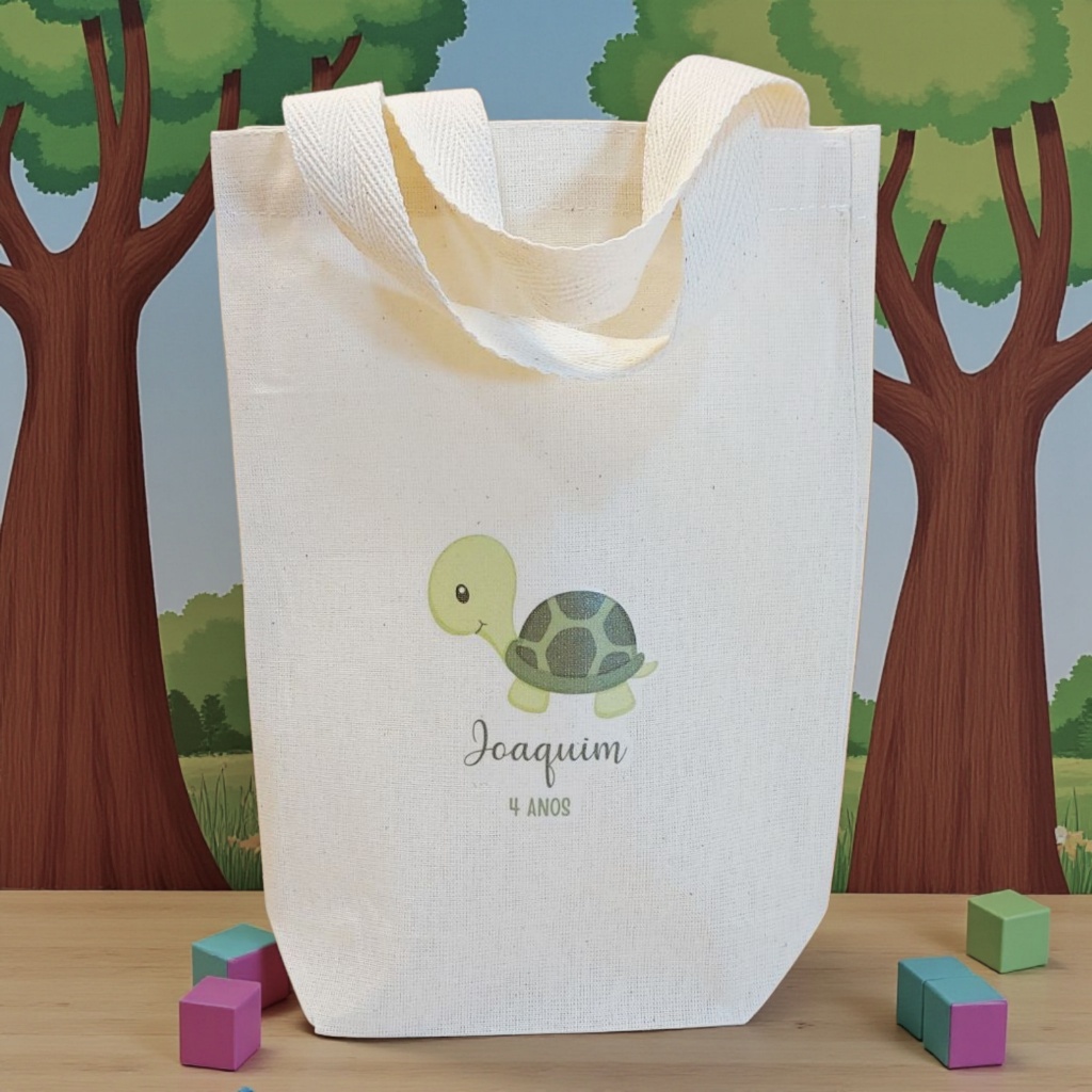 10+ Sacolinha Surpresa Tartaruga Lembrancinha de Aniversário Personalizada Aniversário