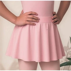 Saia Rosa E Com Cós Infantil Ballet - Balé