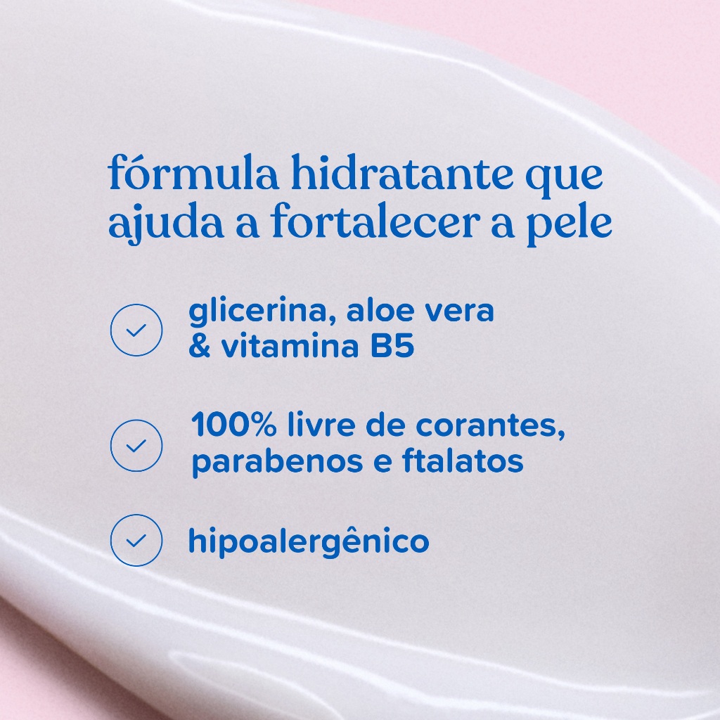 Loção Hidratante Para Uso Diário JOHNSON'S® Baby, 200mL · foto 2