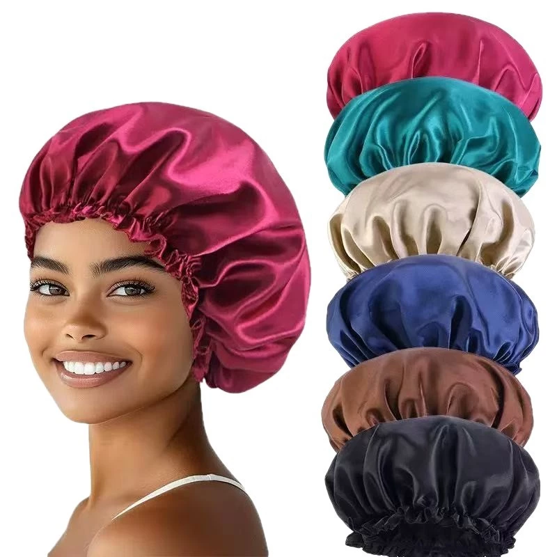 Kit 12 Toucas de Cetim Elegante — Toque Seda, Maleável, Anti Frizz