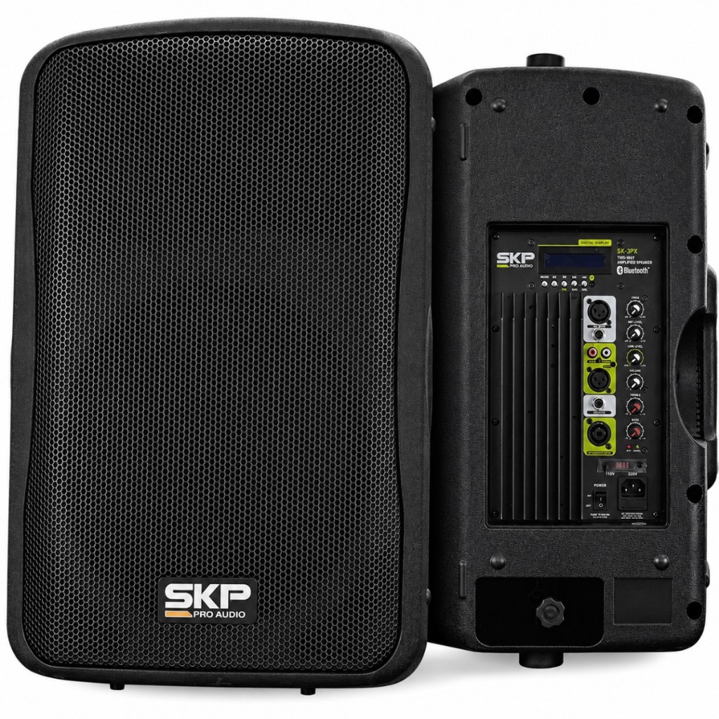 Caixa de Som Ativa 12 Polegadas 200W RMS SK 3PX SKP