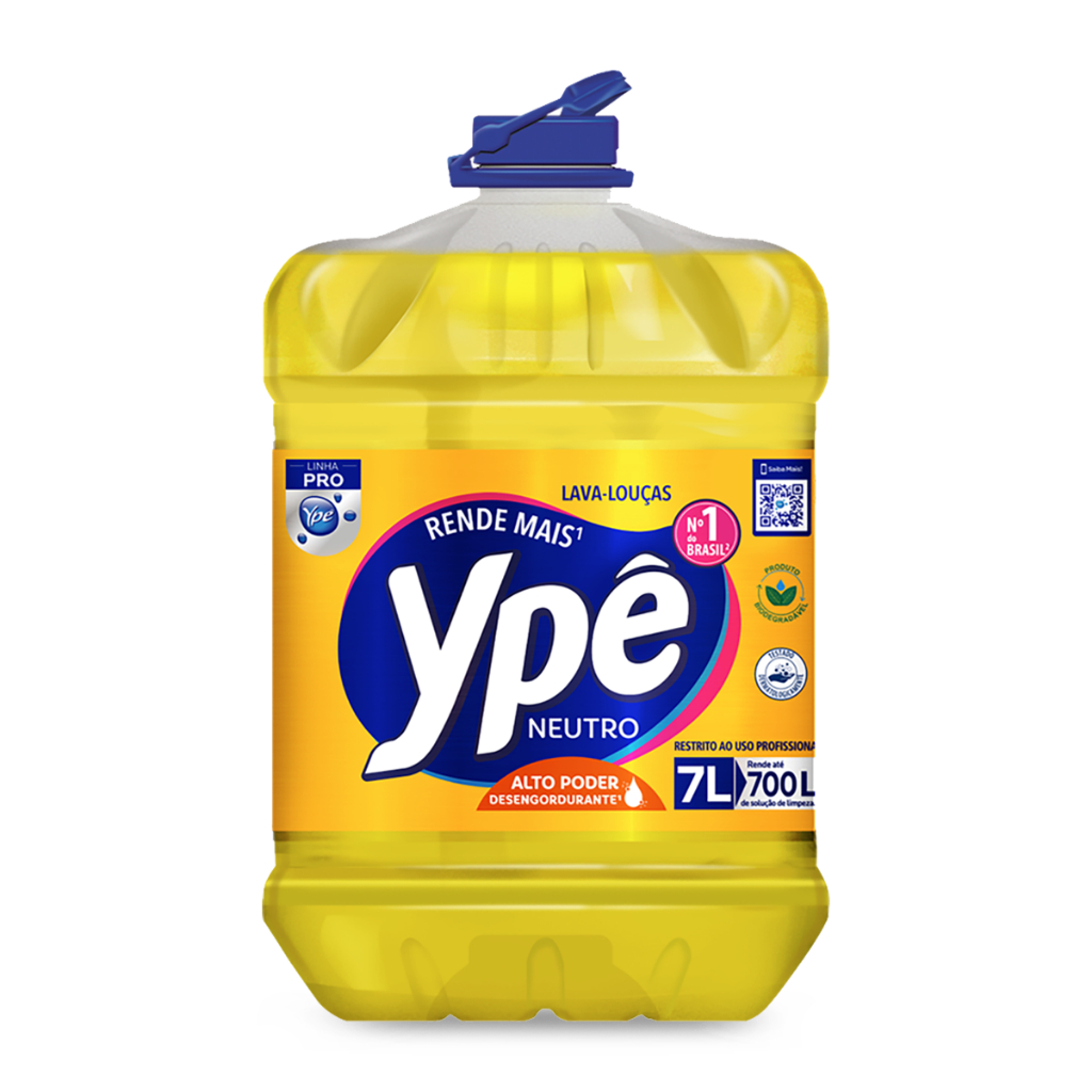 Detergente Líquido Neutro Ypê Pro - 7L