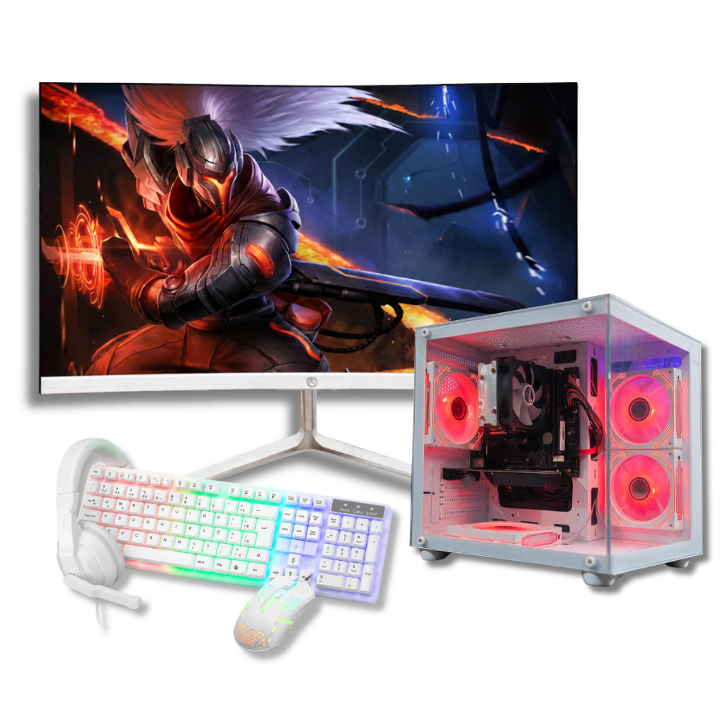 Computador Pc Gamer I5 6.ª 16GB DDR4 SSD 2TB NVME RX 560 Wifi Monitor Led 23'' C