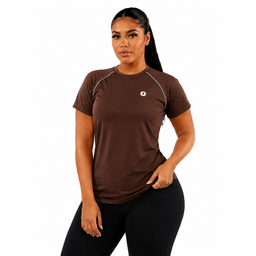 Blusa feminina academia Camiseta feminina treino Blusa Fitness Feminina Academia Corrida Caminhada Plus Size REF1068