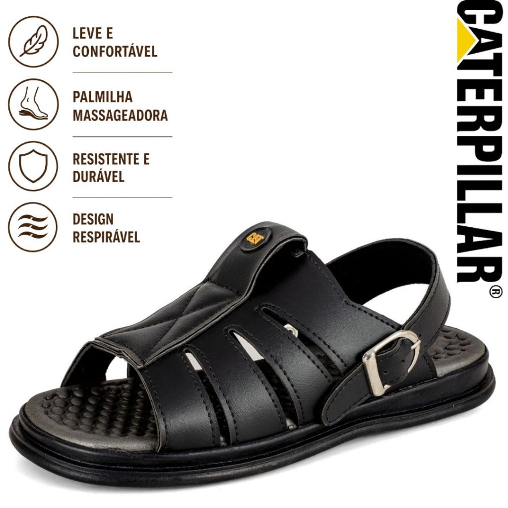 Sandália Franciscana Chinelo Masculino Ajuste Amplo Palmilha Ergonomica