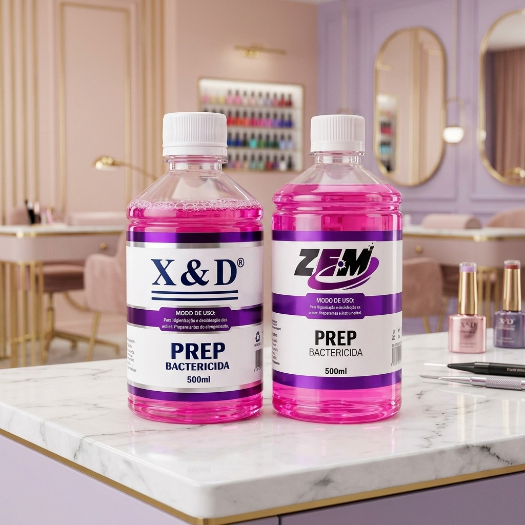 Spray Prep ZEM / X&D Para Cuidados Da Unha 500ml 300ml 200ml120ml Desidratador Nail Alongamento Manicure Design de Unhas — imagem 2 de 2