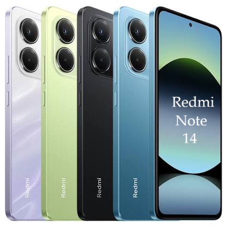Tela AMOLED Redmi Note 14 4G Frontal com Aro Moldura Módulo Full HD 120Hz 6.67" 