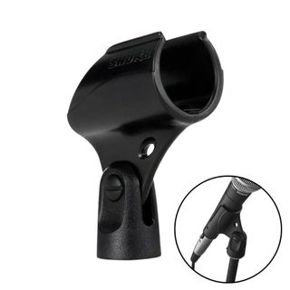 Cachimbo Microfone Shure A25d Sm58 Pg48 Beta57 Preto