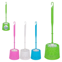Escova Sanitária Com Base De Renda 35cm Cores Sortidas