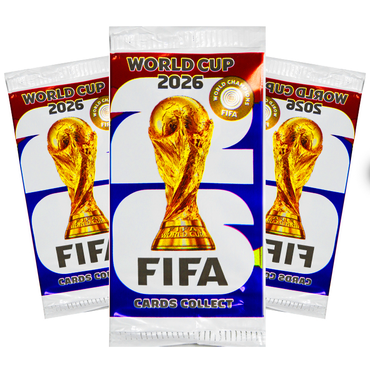 Kit Cards Copa do Mundo 2026 – 100, 200, 300, 400, 500 (unidades) Cartinhas Colecionáveis para Bafo