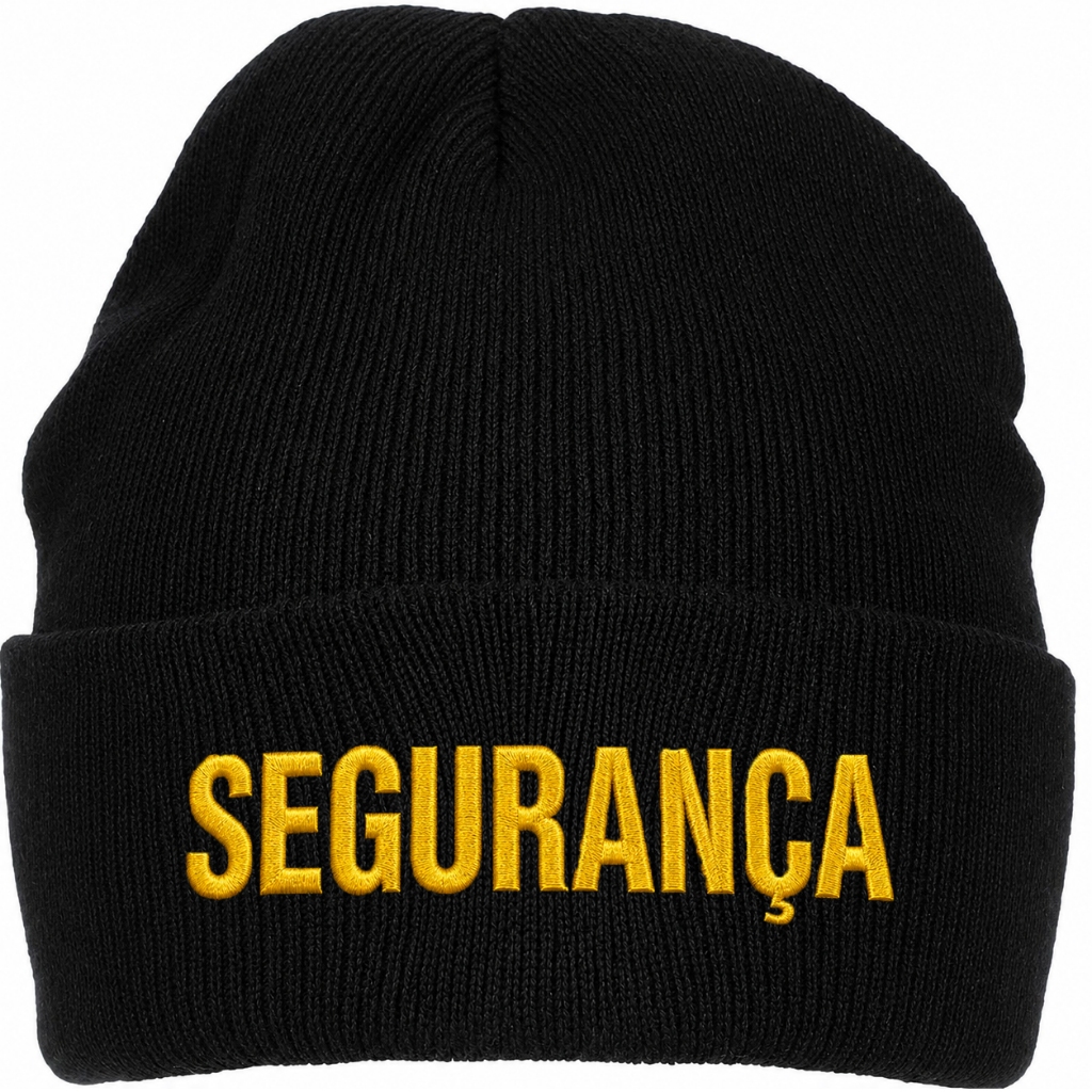 Touca Gorro Segurança Bordado Unissex Frio Inverno