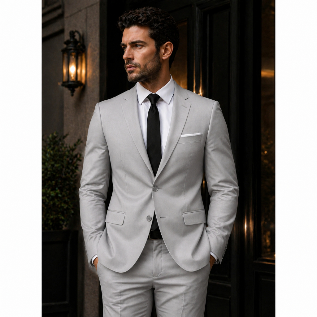 Terno Masculino Social Slim Blazer e Calça P/ Casamento e Formatura