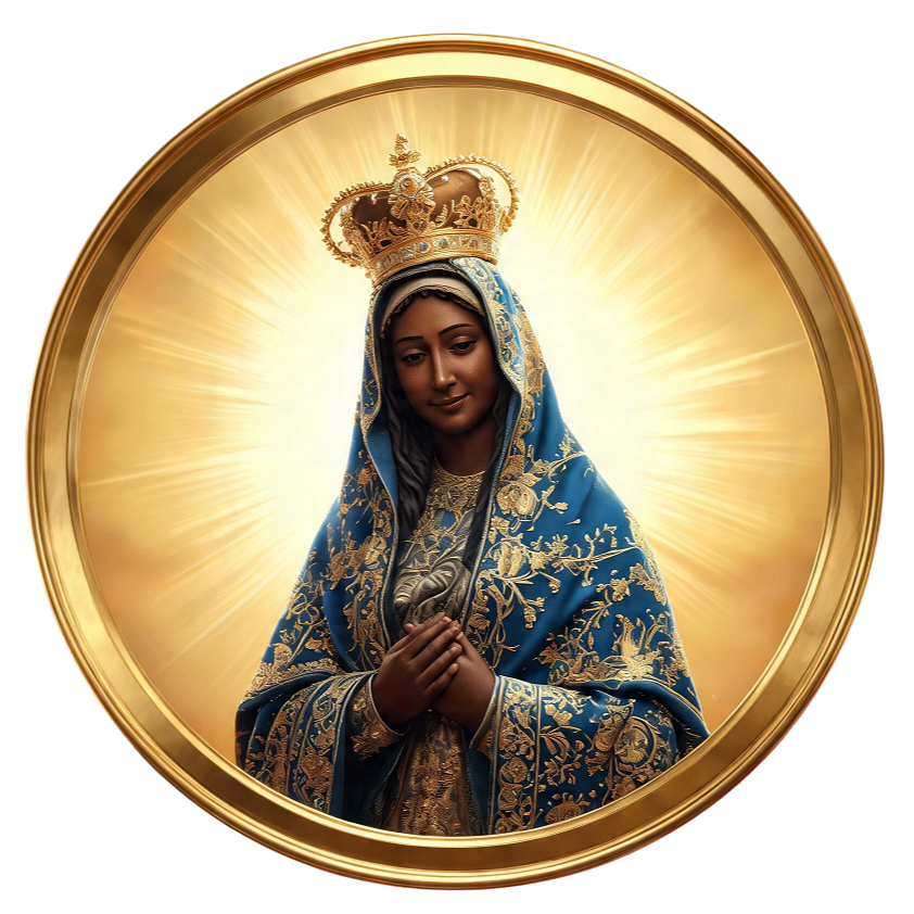 20 Adesivos com a imagem de Nossa Senhora Aparecida