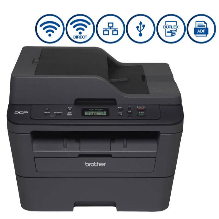 Impressora Multifuncional Brother Mono Laser DCP-L2540DW 127v