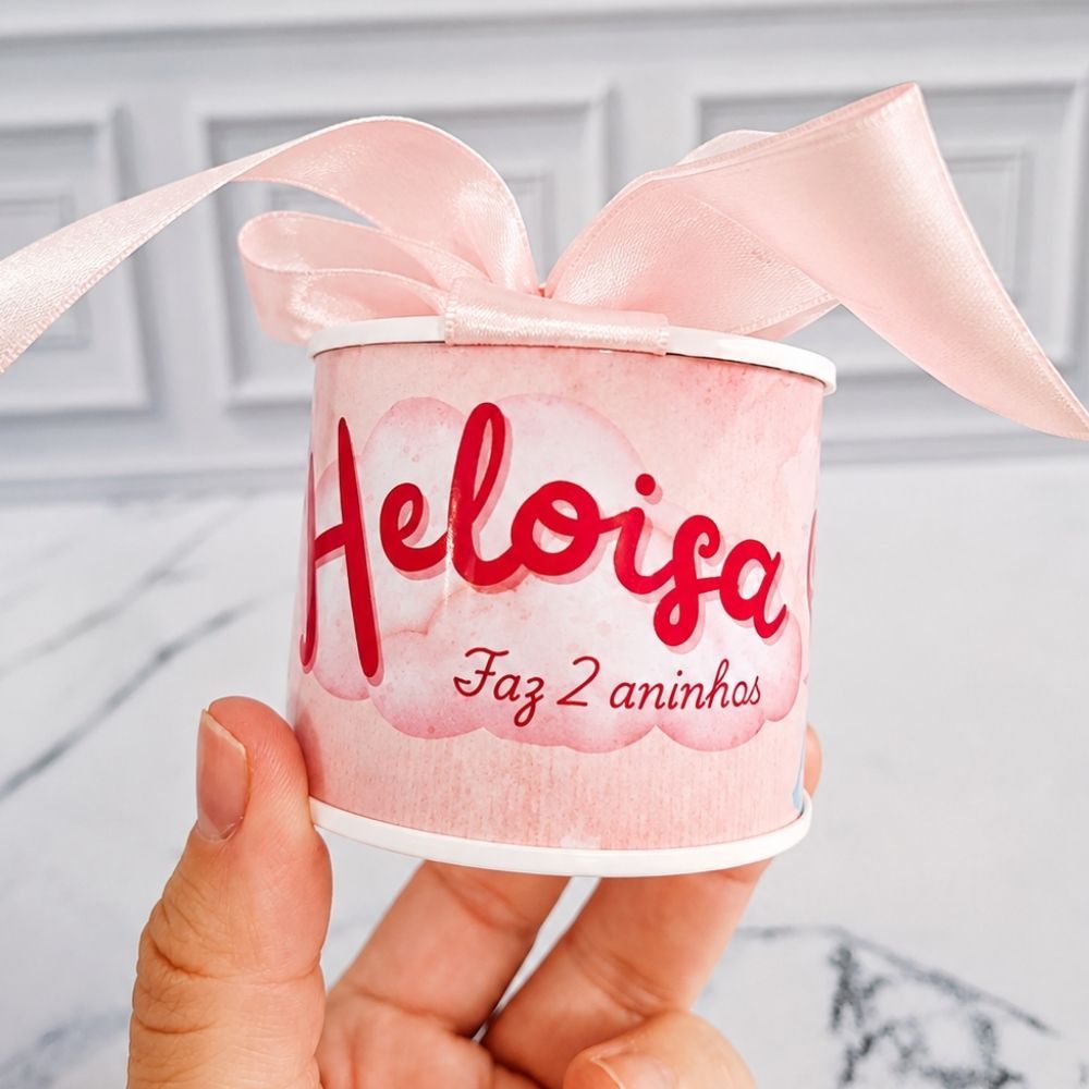 Kit tubolata personalizada 5x6 - Lembrancinhas Princesas Cute | chá de bebe | maternidade | aniversário
