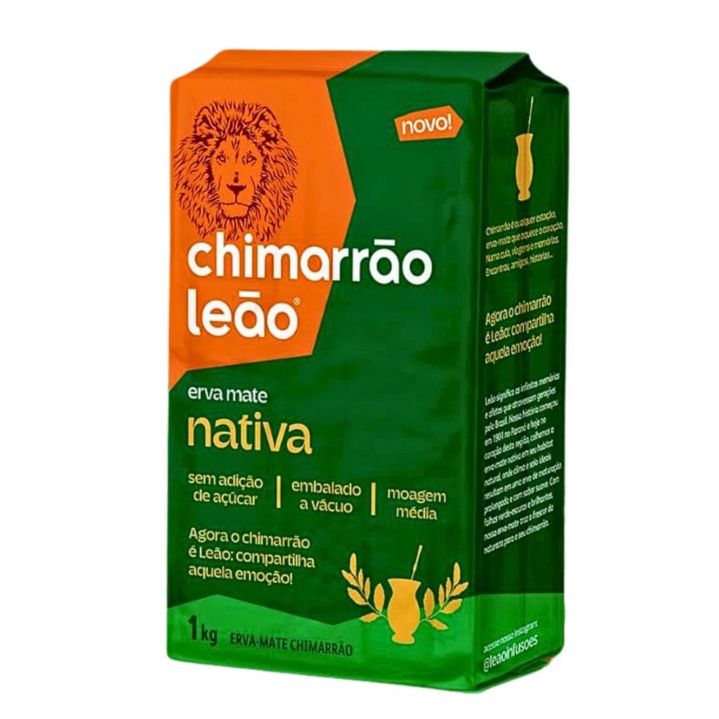 Chimarrão 1kg Leão Erva Mate Verde