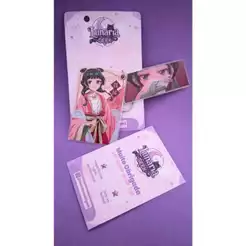Chaveiros Plastificados Maomao e Jinshi