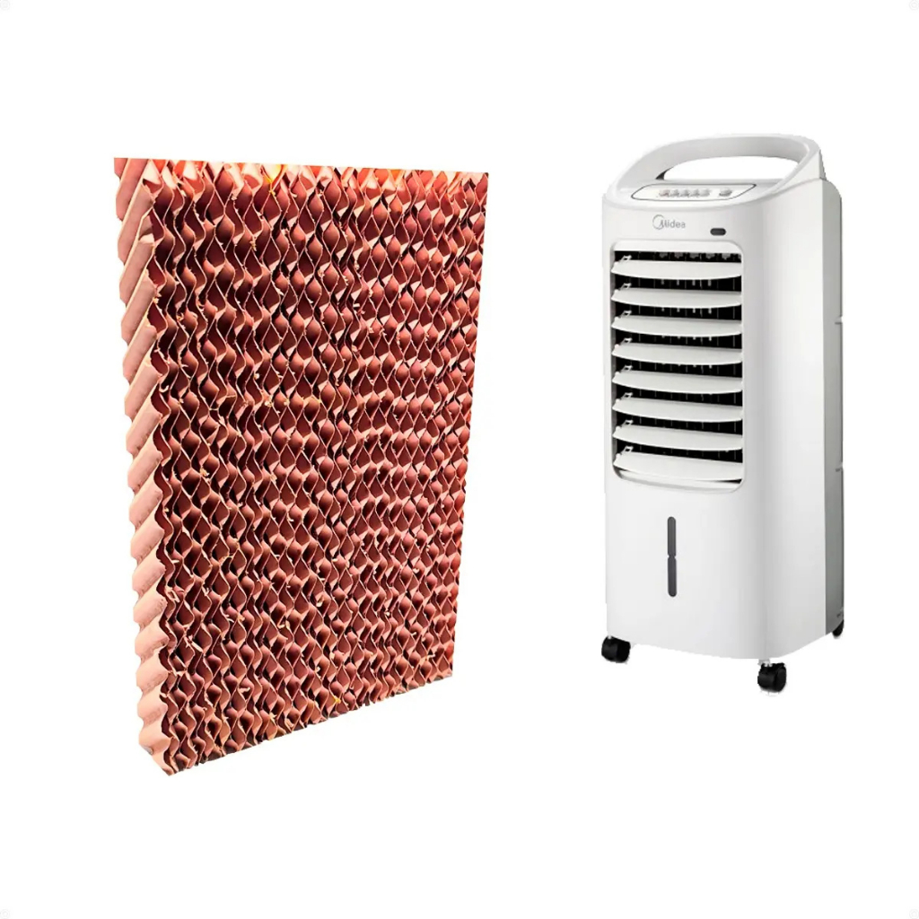 Placa Filtro Colmeia Para Climatizador Midea Amaf1 Amaf2