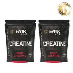 Kit 2x Creatina Monohidratada Pura Refil 600g Dark Lab - Creatina 100% Pura