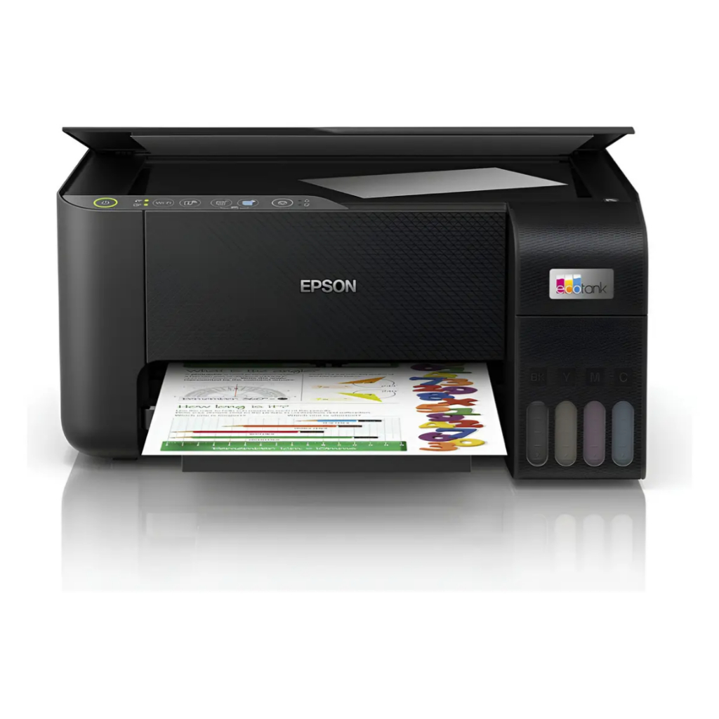 Impressora Multifuncional Cor Epson Ecotank L3250 Preto 127/220v - Inicializada 
