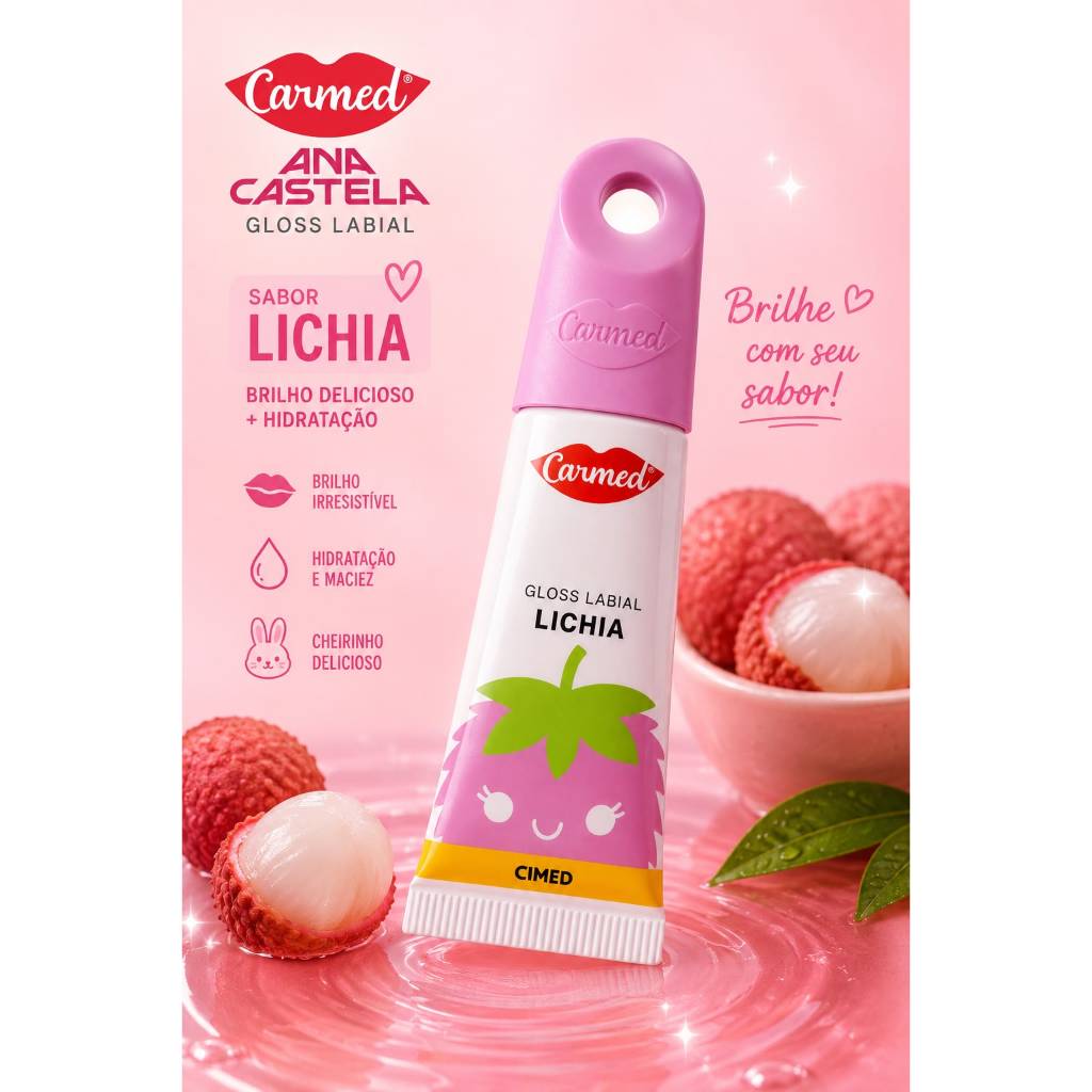 Gloss Labial Bestie Lichia Carmed