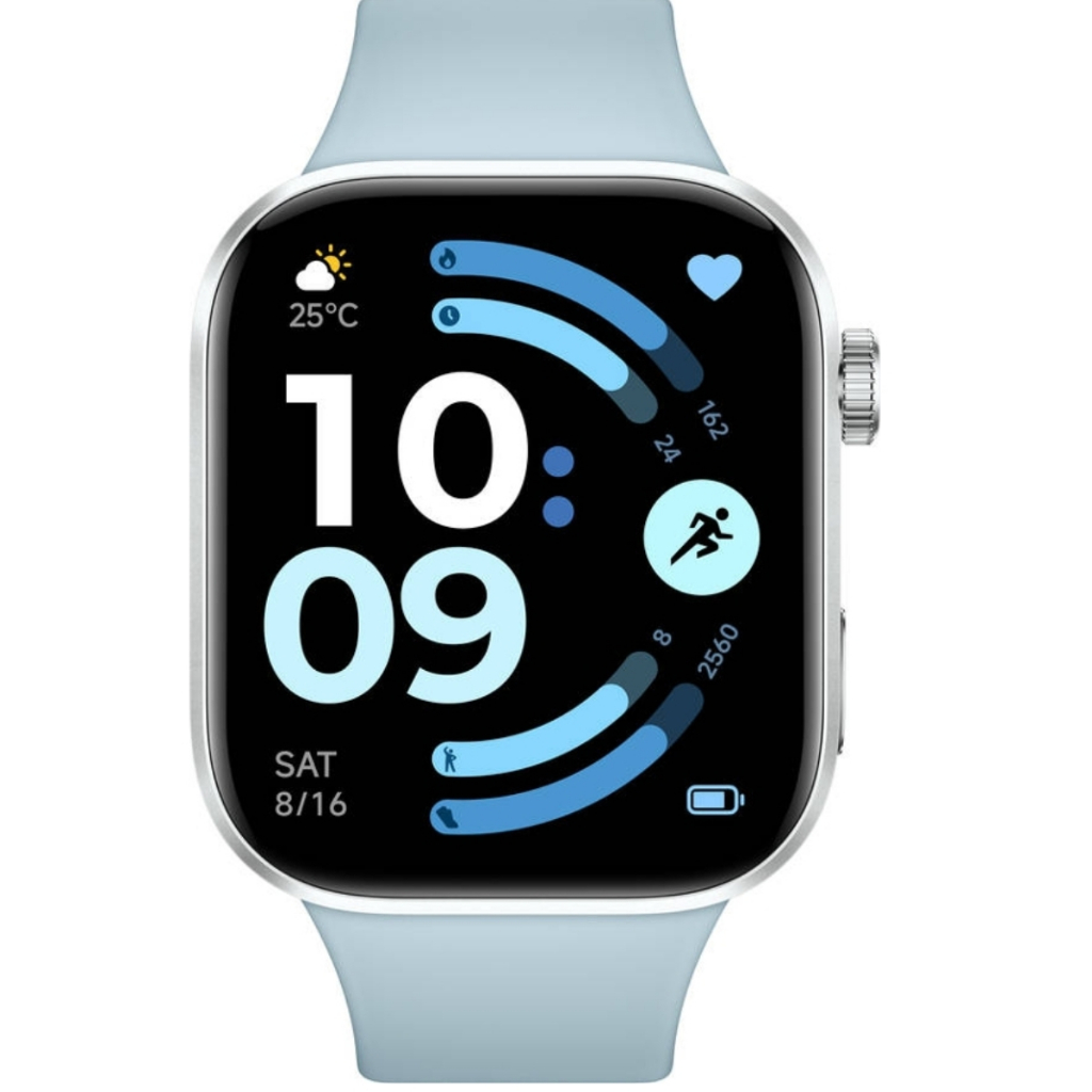 Smartwatch Xiaomi Redmi Watch 6 AMOLED GPS Bluetooth Chamadas Música 5ATM Azul