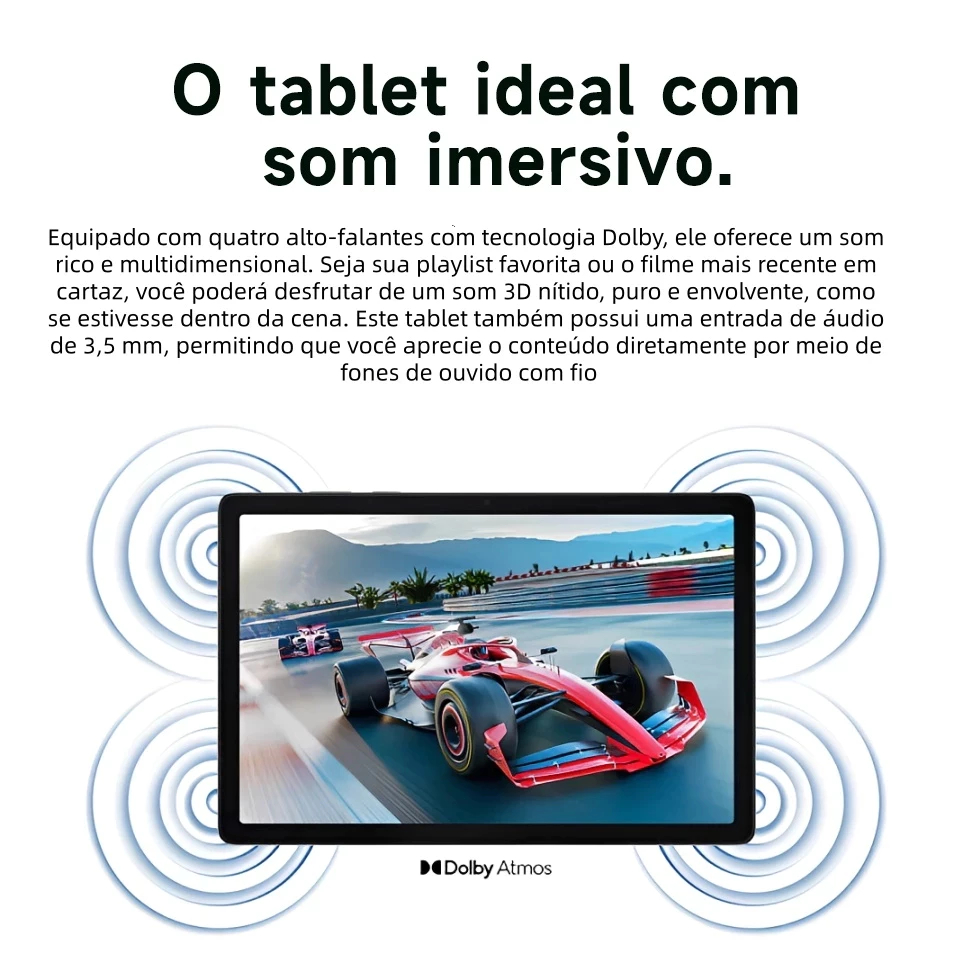 Tablet Pro 12 Combo com Teclado e Mouse -11.6"inch 12GB+512GB Android 15 com 8800mAh Ideal para Estudos e Jogos — imagem 2 de 2