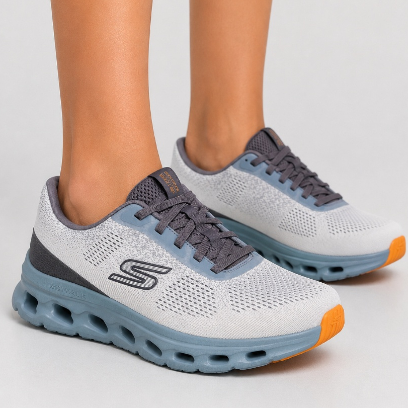 Tênis Masculino Skechers Go Walk Glide-Step 2.0 Vic Corrida Caminhada Academia Treino